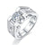 Fashion U Design CVD Diamonds Men's Ring