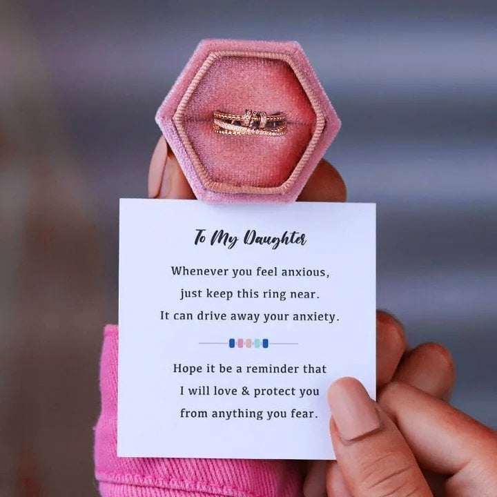 Last Day Promotion 49% OFF__For Daughter- Drive Away Your Anxiety Fidget Rings ____