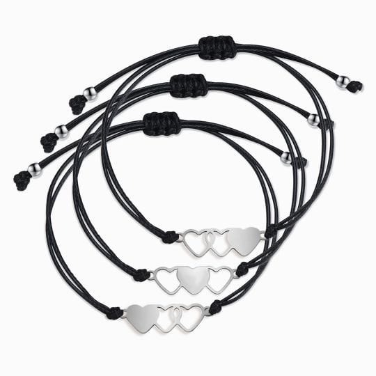 🎁  Last Day Promotion 70% OFF🎁 To My Sister, We’re Connected By Heart Bracelet Set