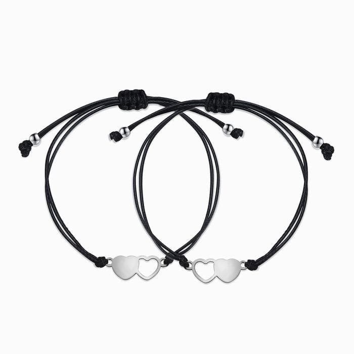 🎁  Last Day Promotion 70% OFF🎁 To My Sister, We’re Connected By Heart Bracelet Set