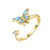 __Promotion 49% OFF____To My Granddaughter Butterfly Fidget Ring_______