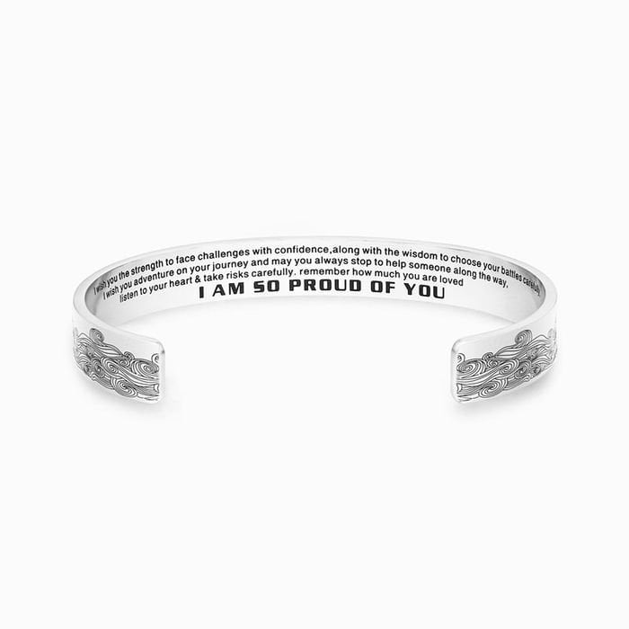 🔥LAST DAY 48% OFF🎁To My Granddaughter, I Am So Proud of You Bracelet