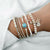 Hamsa Hand Bracelet Set