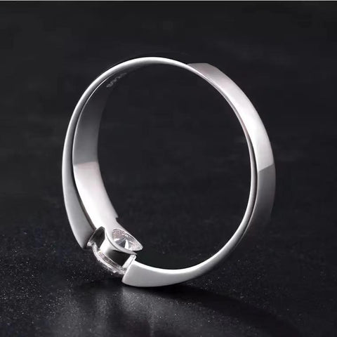 Classic Simple Design CVD Diamond Ring - supskart