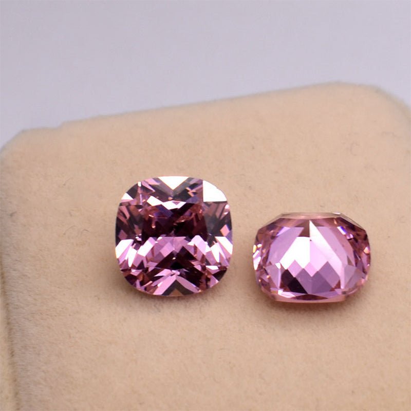 CVD Loose Diamond Stone Pink Cushion Cut-D color VVS - supskart