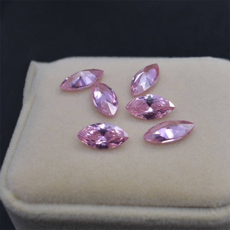 CVD Loose Diamond Stone Pink Marquise Cut-D color VVS - supskart