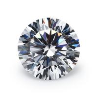 CVD Loose Diamond Stone Round (H&A) Cut-D color VVS - supskart