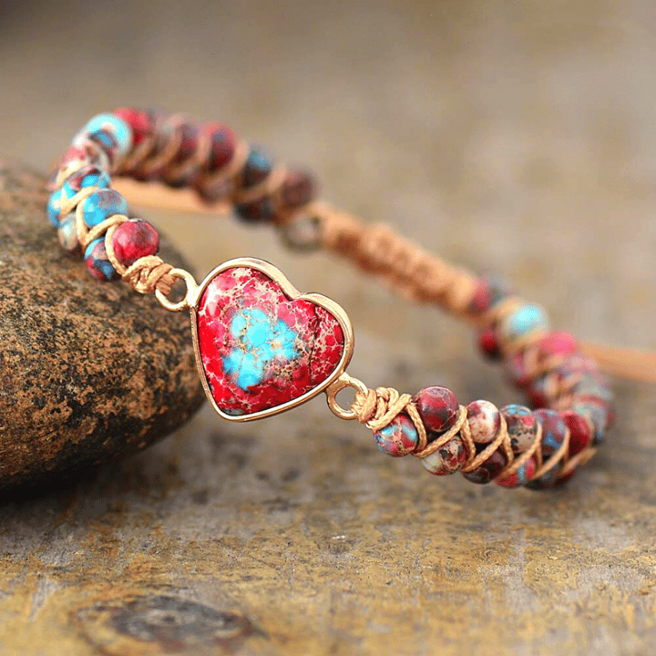 49% OFF🎁❤️- Passionate Heart Red Bracelet🎁The best gift for loved ones💕