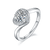 "Happy Mond” CVD Diamond Ring-D color VVS - supskart