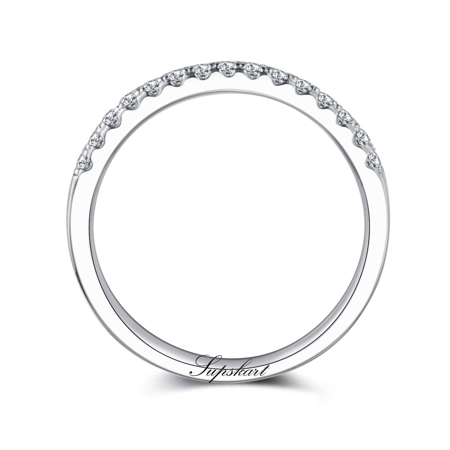 Single CVD Diamond Ring for Eternity-D color VVS - supskart