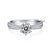 Six Prong Starry Sky Double Row CVD Diamonds Ring-D color VVS - supskart