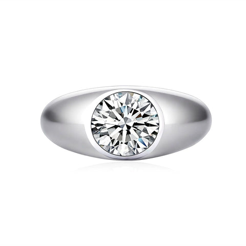 Pre Sale-‼2025 Hot Classic Style Men's CVD Diamonds  Men's Ring - Heart Arrow Cut