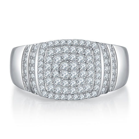 2023 Full Luxury Men's  CVD Diamond  Ring 03