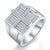 2023 Full Luxury Men's  CVD Diamond  Ring 10