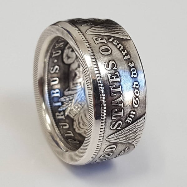 🔥49% OFF🎁1921 Classic Morgan Dollar Coin Ring