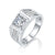 Newest Cool Design Full CVD Diamonds  Men's Ring