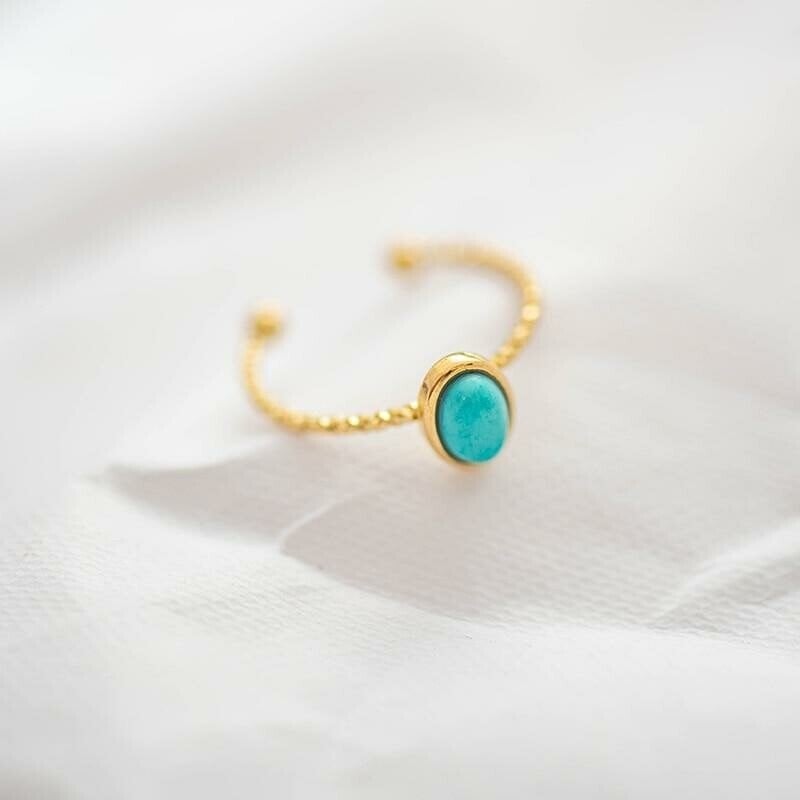 Wild &amp; Free Blue Stone Ring