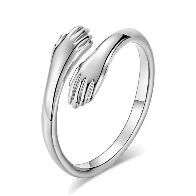 Promotion 49% OFF--__ The best  gift for loved ones__ Love Hug Ring _ Adjustable