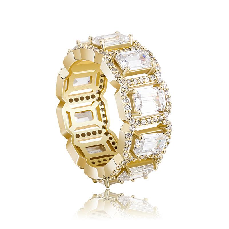 14K Gold Plated Cubic Zirconia Ring - supskart