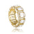 14K Gold Plated Cubic Zirconia Ring - supskart