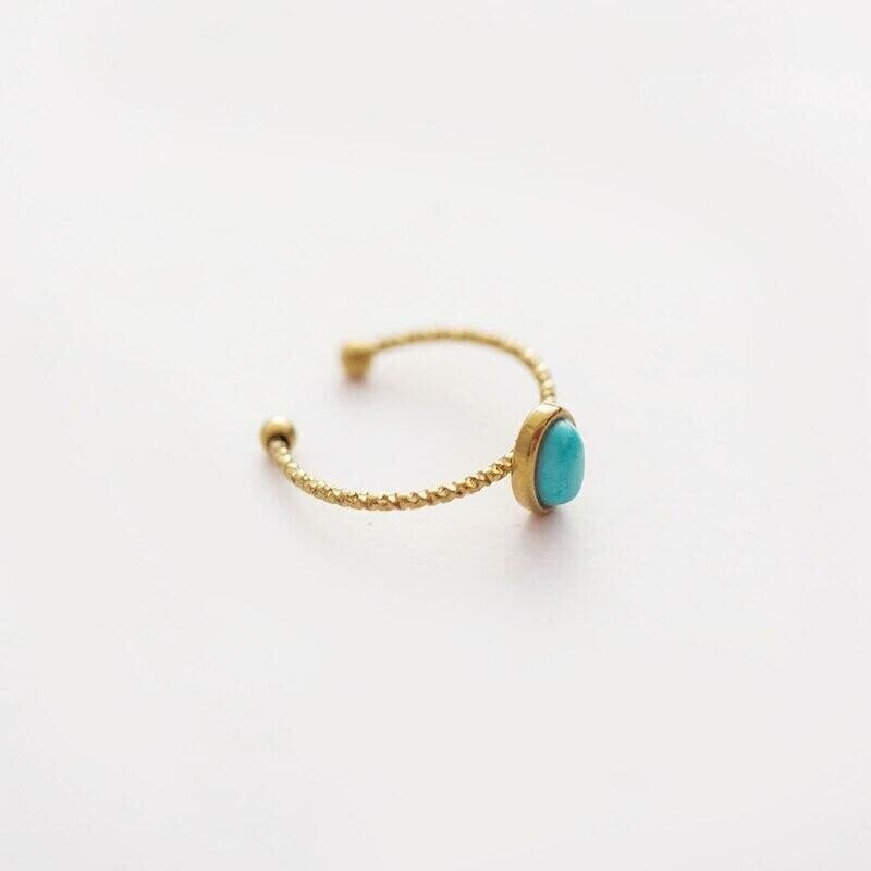 Wild &amp; Free Blue Stone Ring