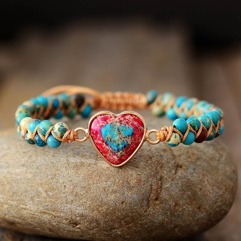 49% OFF🎁❤️- Passionate Heart Red Bracelet🎁The best gift for loved ones💕