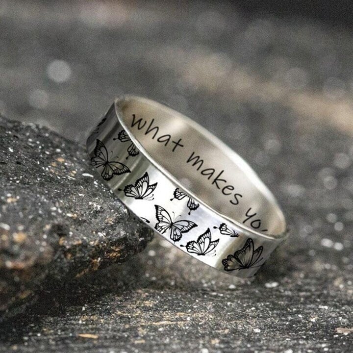 __Last Day Promotion 70% OFF - In My Soul You Will Forever Stay Memorial _Butterfly Ring__