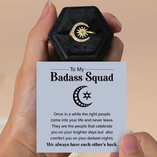 __Promotion 49% OFF____To My Badass Squad Ring __ - We Always Have Each Other&#39;s Back__