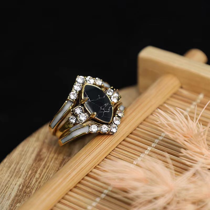 __Last Day SALE- 49% OFF___¤ï_To My Dearest Mother Natural Turquoise Ring