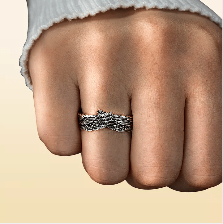 49% OFF___¤ï_-I&#39;m a Wife to a Husband With Wings Ring