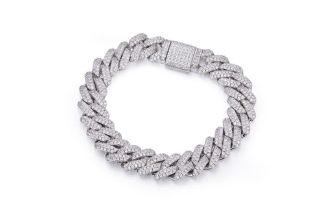 6mm Width Supskart CVD Diamond Cuban Link Necklace - supskart