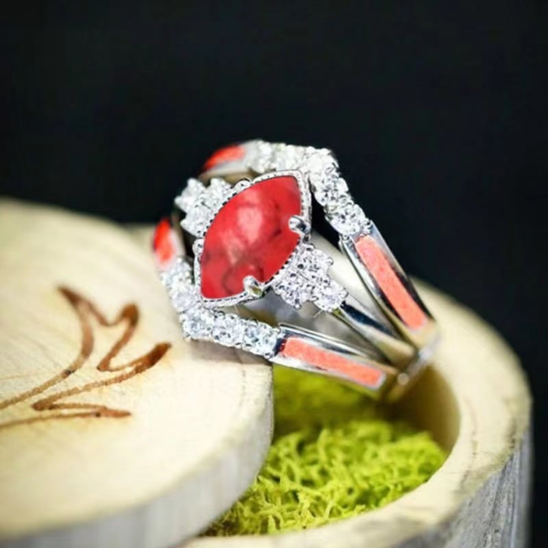 __Last Day SALE- 49% OFF___¤ï_To My Dearest Mother Natural Turquoise Ring