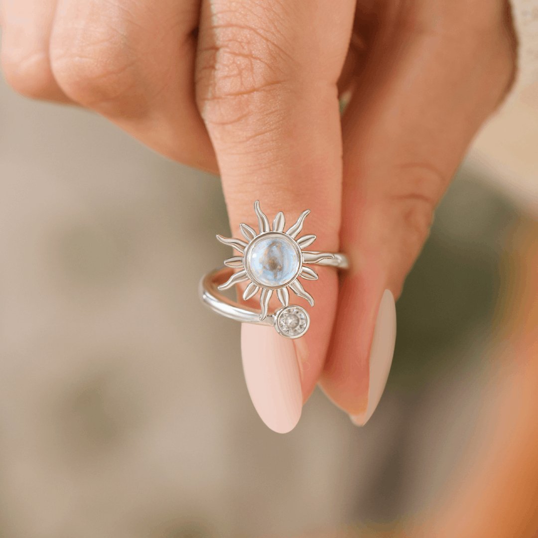 __Promotion- 49% OFF__To My Daughter Sunshine Fidget Ring