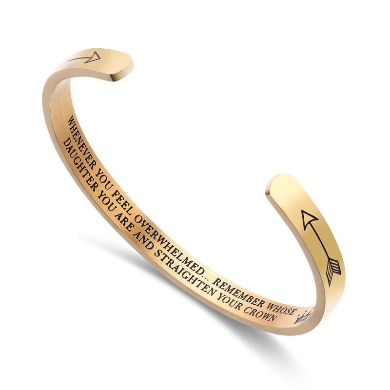 🎁 Promotion 49% OFF🎁 For Daughter - Whenever You Feel Overwhelmed...Crown Bracelet