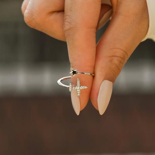 To My Daughter, Let Your Dreams Take Flight Ring____