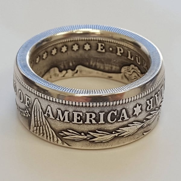 🔥49% OFF🎁1921 Classic Morgan Dollar Coin Ring