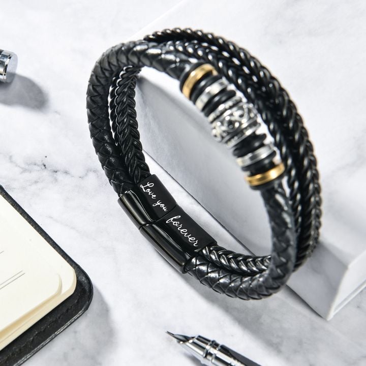 🎁 New Year SALE - 49% OFF🎁❤️- To My Son Love You Forever Bracelet