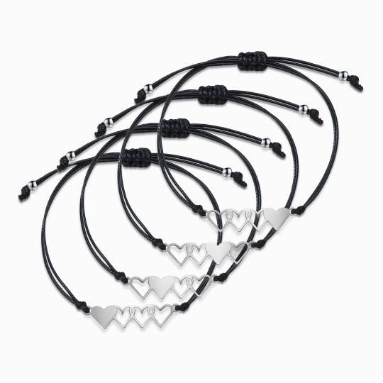 🎁  Last Day Promotion 70% OFF🎁 To My Sister, We’re Connected By Heart Bracelet Set