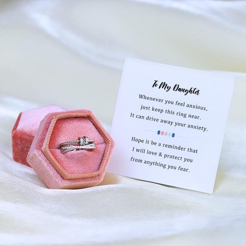 Last Day Promotion 49% OFF__For Daughter- Drive Away Your Anxiety Fidget Rings ____