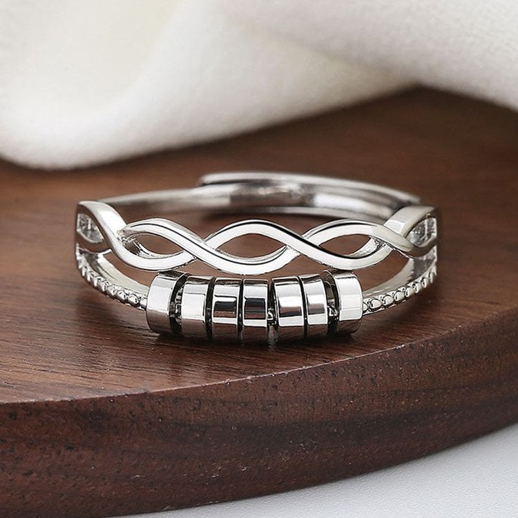 __ Last Day Promotion 49% OFF __For Daughter - Drive Away Your Anxiety Infinity Fidget Ring