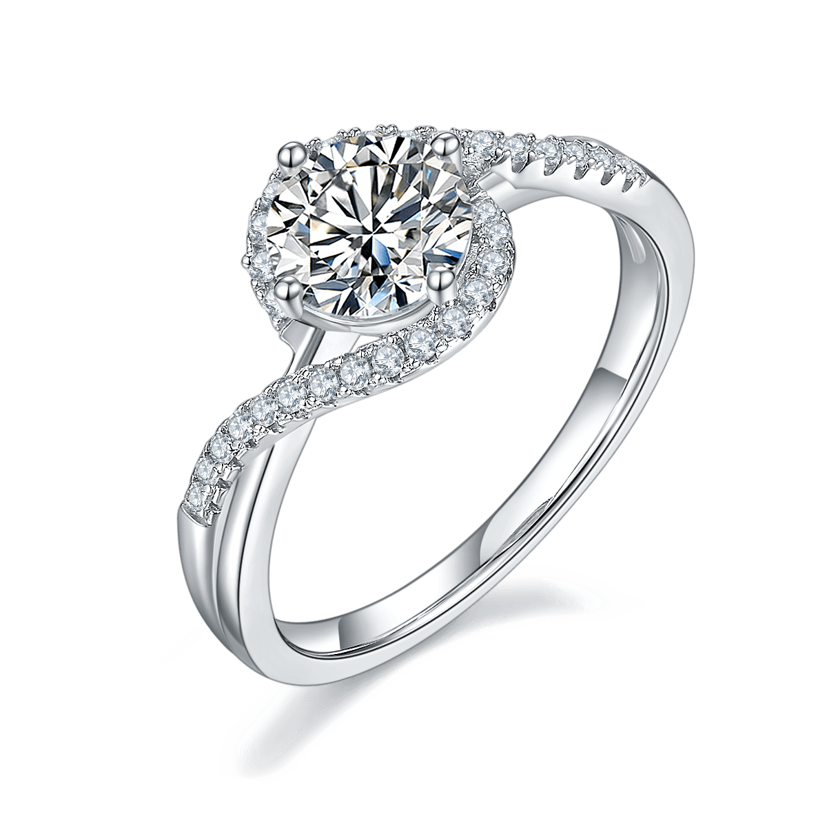 Angel Eye CVD Diamond Ring-D color VVS - supskart