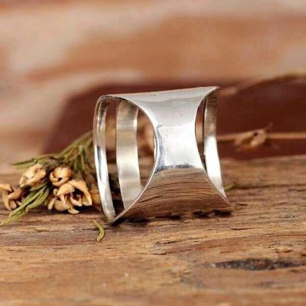 __ New Year SALE - 49% OFF___¤ï_Silver Southwestern Style Turquoise Ring