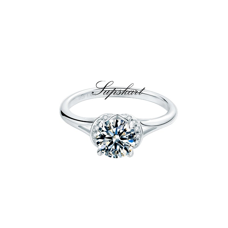 Beloved CVD Diamond Ring-D color VVS - supskart