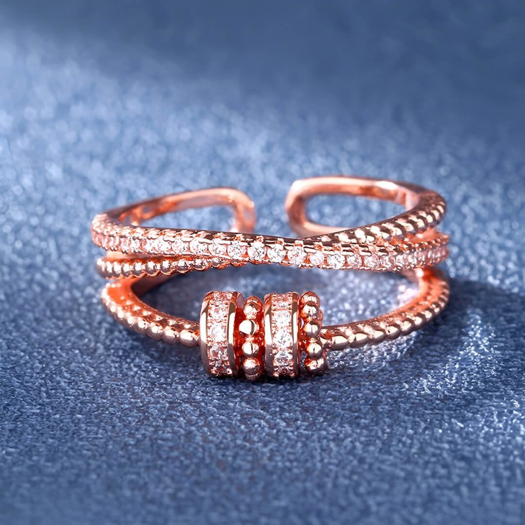 Last Day Promotion 49% OFF__For Daughter- Drive Away Your Anxiety Fidget Rings ____