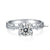 Classic Ox Head Waist Style Base CVD Diamond Ring-D color VVS - supskart