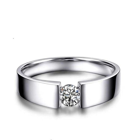 Classic Simple Design CVD Diamond Ring - supskart