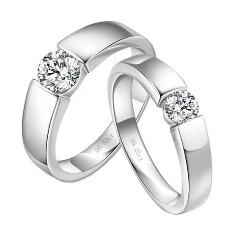 Classic Simple Design CVD Diamond Ring - supskart