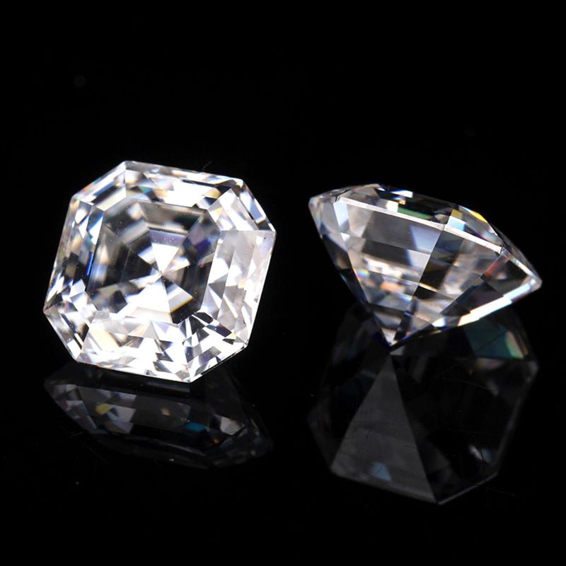 CVD Loose Diamond Stone Asscher Cut-D color VVS - supskart