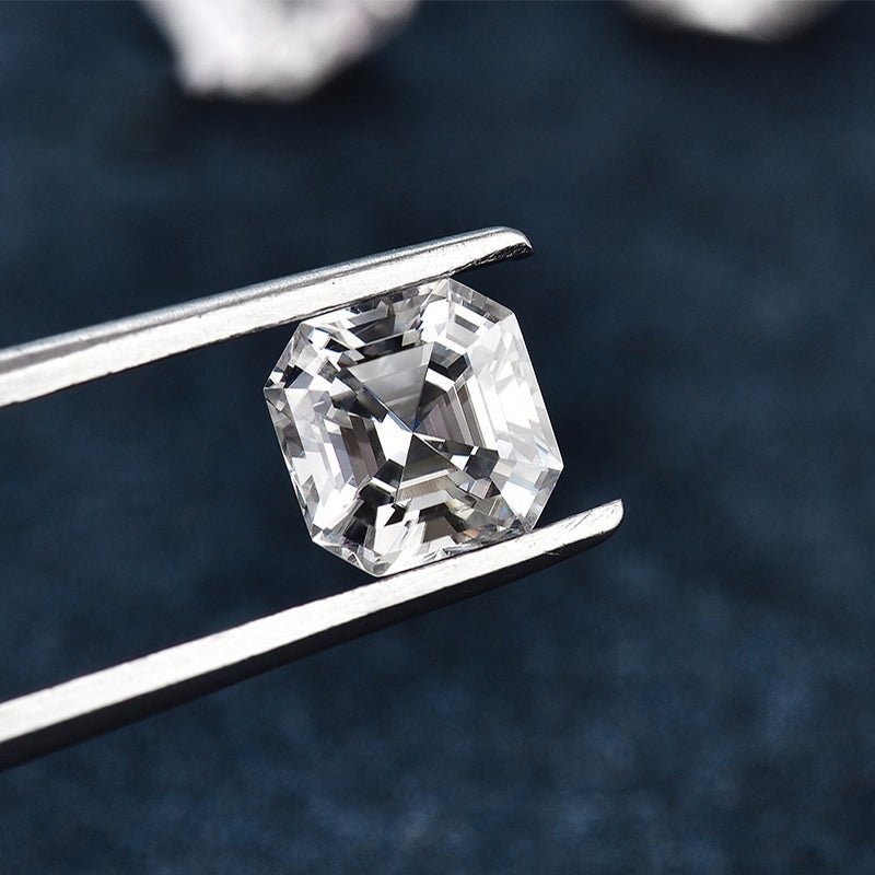 CVD Loose Diamond Stone Asscher Cut-D color VVS - supskart