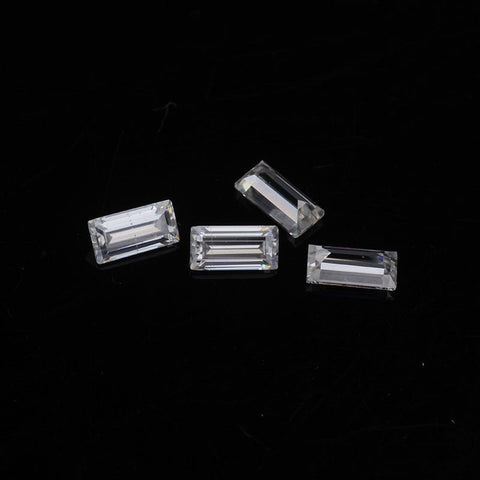 CVD Loose Diamond Stone Baguette Cut-D color VVS - supskart